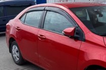 Toyota Corolla 2013–2019 Ikkunadeflektorit (4 kpl, HIC) kuva 1