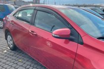 Toyota Corolla 2013–2019 Ikkunadeflektorit (4 kpl, HIC) kuva 11