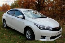 Toyota Corolla 2013–2019 Ikkunadeflektorit (4 kpl, HIC) kuva 5