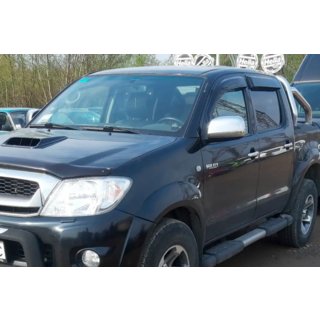 Ikkunadeflektorit (4 kpl, HIC) Toyota Hilux 2006–2015 kuva 3