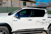 Toyota Hilux 2015– Ikkunadeflektorit (4 kpl, HIC) kuva 6