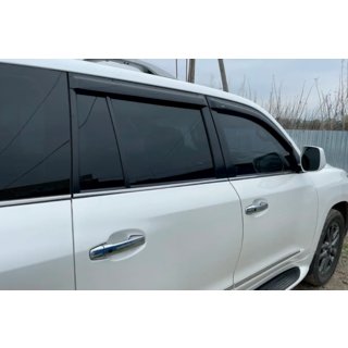 Ikkunatuuliohjaimet 8 cm (4 kpl, HIC) Toyota Land Cruiser 200 2007–2021 kuva 3
