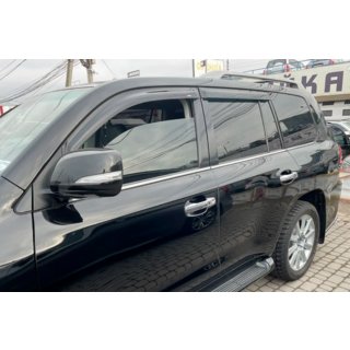 Ikkunatuuliohjaimet 8 cm (4 kpl, HIC) Toyota Land Cruiser 200 2007–2021 kuva 2