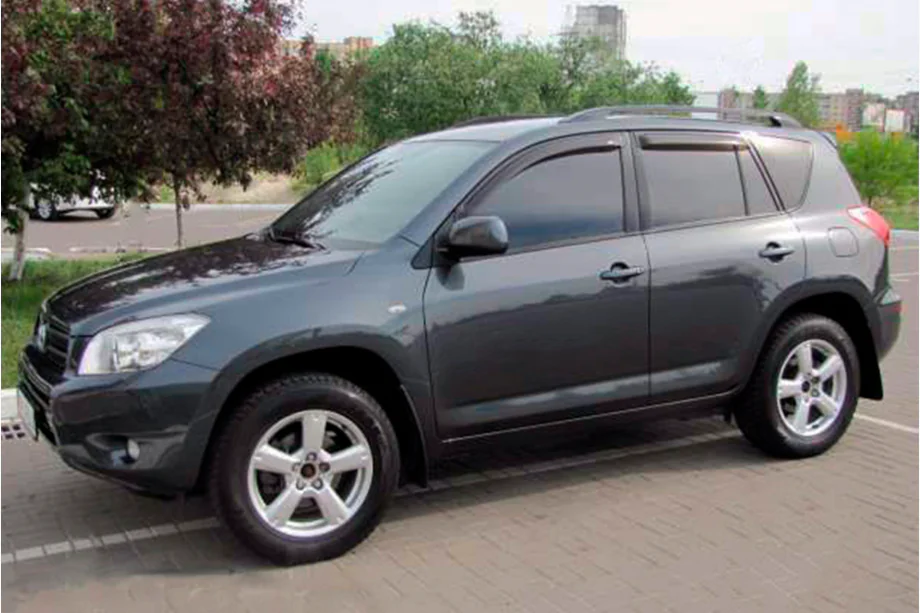 Toyota Rav 4 2001–2005 Ikkunadeflektorit (4 kpl, HIC) Image