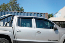 Volkswagen Amarok 2010–2022 Ikkunadeflektorit (4 kpl, HIC) kuva 3
