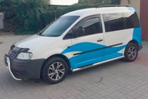 Volkswagen Caddy 2004–2010 Sivulasin tuuliohjaimet (2 kpl, HIC) kuva 11