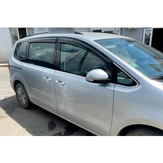 Ikkunadeflektorit (4 kpl, HIC) Volkswagen Sharan 2010–2023 kuva 1