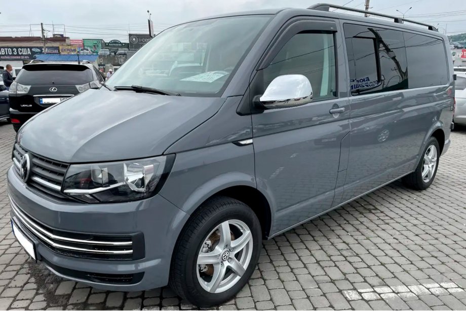 Volkswagen T5 Caravelle 2004–2010 Sivulasin tuuliohjaimet (2 kpl, HIC) Kuva 13