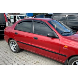 Ikkunadeflektorit (4 kpl, HIC) Daewoo Lanos 1998–2017 kuva 4