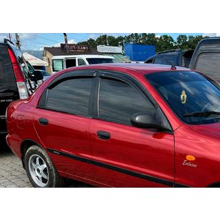 Ikkunadeflektorit (4 kpl, HIC) Daewoo Lanos 1998–2017 kuva 1