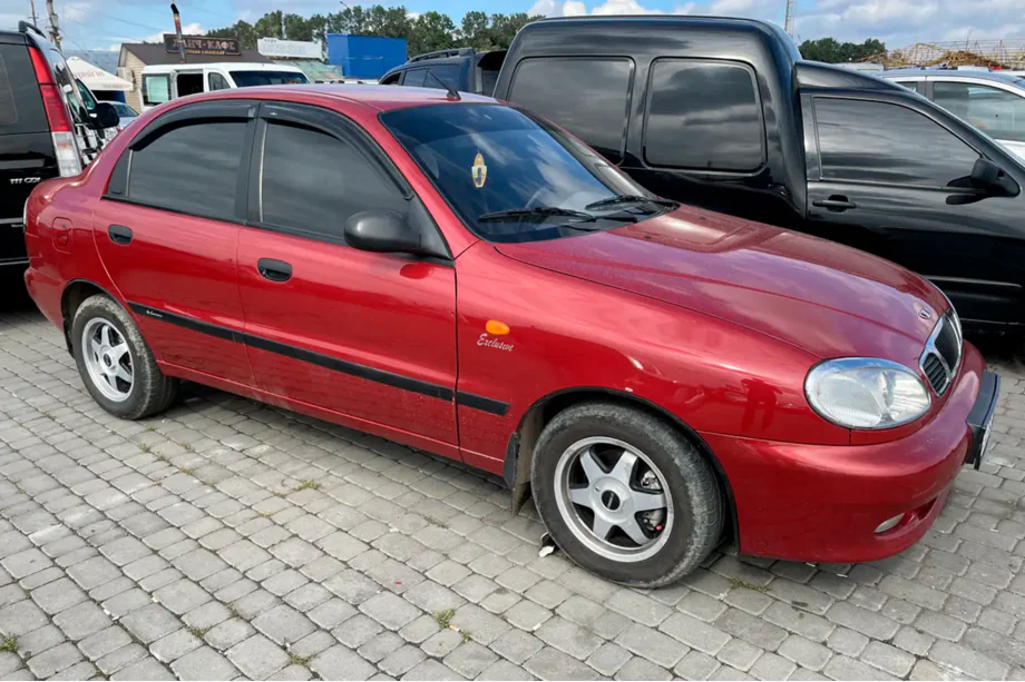 Chevrolet Lanos 1998–2017 Ikkunadeflektorit (4 kpl, HIC) Image