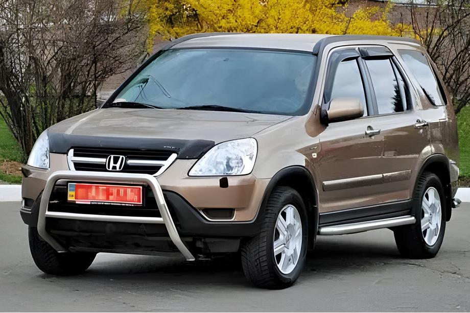 Honda CRV 2001–2006 Ikkunadeflektorit (4 kpl, HIC) Image