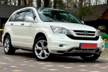 Honda CRV 2007–2011 Sivulasien tuuliohjaimet kromilistalla (4 kpl, HIC) kuva 2