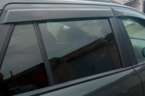 Hyundai Santa Fe 2 2006–2012 Ikkunadeflektorit (4 kpl, HIC) kuva 10