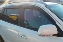 Hyundai Santa Fe 3 2012–2018 Ikkunadeflektorit (4 kpl, HIC) kuva 2
