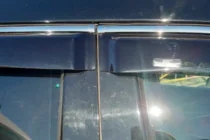 Hyundai Santa Fe 3 2012–2018 Sivulasien tuuliohjaimet kromilistalla (4 kpl, HIC) kuva 5