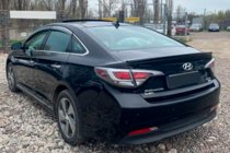 Hyundai Sonata LF 2014–2019 Sivulasien tuuliohjaimet kromilistalla (4 kpl, HIC) kuva 2