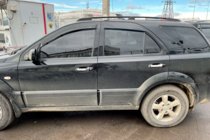 Kia Sorento I BL 2002–2009 Ikkunadeflektorit (4 kpl, HIC) kuva 2