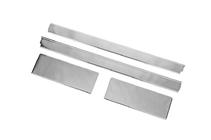 Ford Custom 2013–2022 Carmos sisäkynnyslistat (4 kpl, ruostumaton teräs) kuva 1