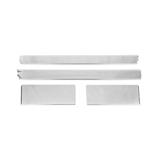 Carmos sisäkynnyslistat (4 kpl, ruostumaton teräs) Ford Custom 2013–2022 kuva 2