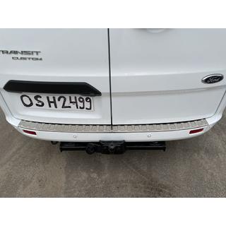 Takapuskurin suojalista Carmos (ruostumaton teräs) Ford Custom 2013–2022 kuva 1
