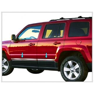 Ovilistat (ruostumaton teräs) Jeep Cherokee/Liberty 2007–2013 kuva 1
