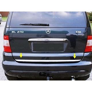 Takalukun reunalista (ruostumaton teräs) Mercedes ML W163 1997–2005 kuva 2