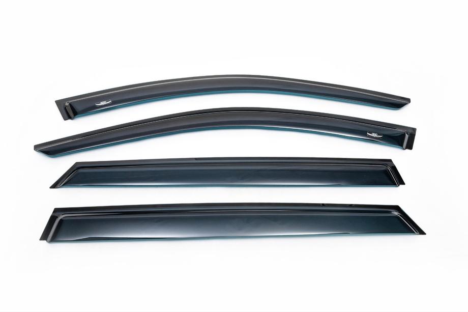 Mercedes E-sarja W212 2009–2016 SW tuuliohjaimet ikkunoihin (4 kpl, HIC) Kuva 2
