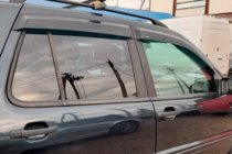 Mercedes ML W163 1997–2005 Ikkunadeflektorit (4 kpl, HIC) kuva 2