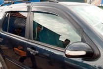 Mercedes ML W163 1997–2005 Ikkunadeflektorit (4 kpl, HIC) kuva 1