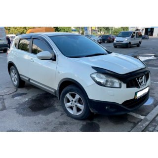 Ikkunadeflektorit (4 kpl, HIC) Nissan Qashqai 2007–2010 kuva 4