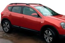 Nissan Qashqai 2010–2014 Ikkunadeflektorit (4 kpl, HIC) kuva 12