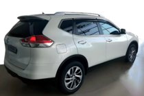 Nissan X-trail T32/Rogue 2014–2021 Sivulasien tuuliohjaimet kromilistalla (4 kpl, HIC) kuva 1