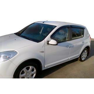 Ikkunadeflektorit (4 kpl, HIC) Renault Sandero 2007–2013 kuva 1
