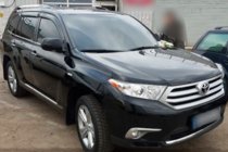 Toyota Highlander 2008–2013 Ikkunadeflektorit (4 kpl, HIC) kuva 6