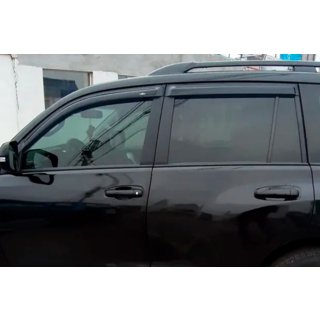 Ikkunatuulisuojat 8 cm (4 kpl, HIC) Toyota Land Cruiser Prado 150 2009–2023 kuva 3