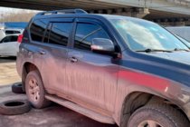 Toyota Land Cruiser Prado 150 2009–2023 Ikkunatuuliohjaimet 11 cm (4 kpl, HIC) kuva 11