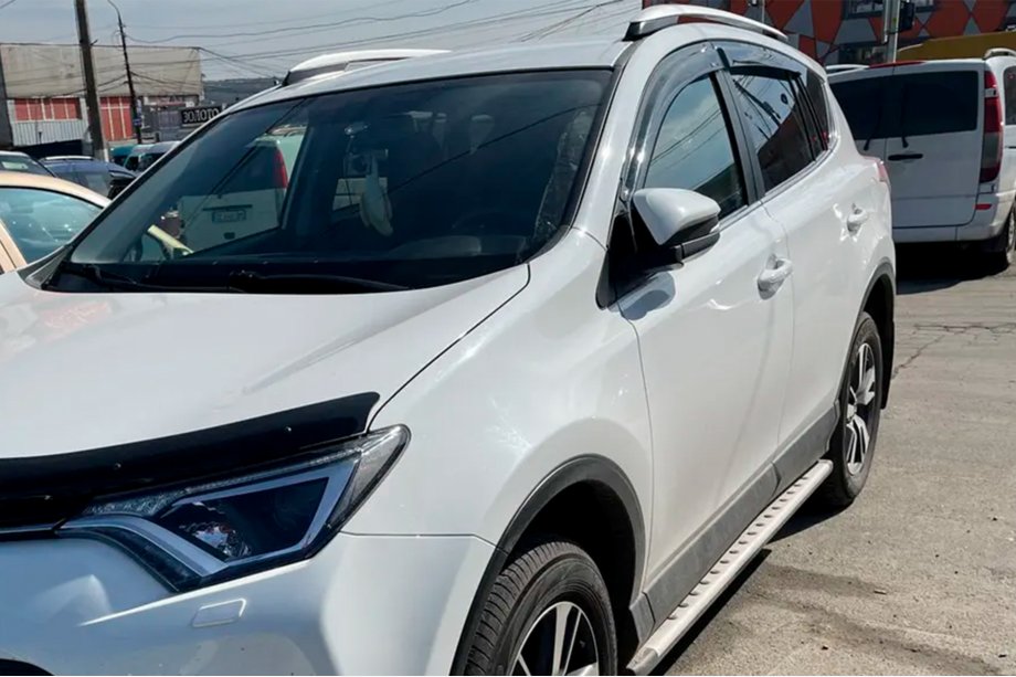 Toyota Rav 4 2013–2018 Ikkunadeflektorit (4 kpl, HIC) Image