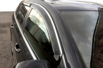 Volkswagen Passat B6 2006–2012 Sivuikkunan tuuliohjaimet kromilistalla SW (4 kpl, HIC) kuva 7