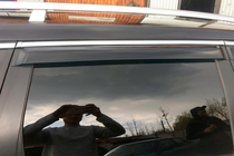 Volkswagen Passat B6 2006–2012 Sivuikkunan tuuliohjaimet kromilistalla SW (4 kpl, HIC) kuva 4
