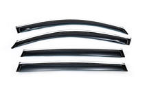 Volkswagen Tiguan 2007–2016 Sivulasien tuuliohjaimet kromilistalla (4 kpl, HIC) kuva 4