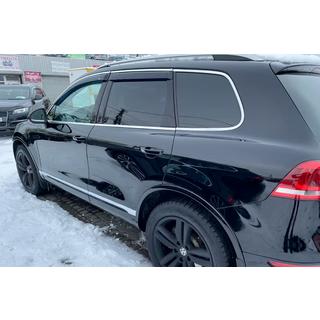Sivulasien tuuliohjaimet kromilistalla (4 kpl, HIC) Volkswagen Touareg 2010–2018 kuva 2