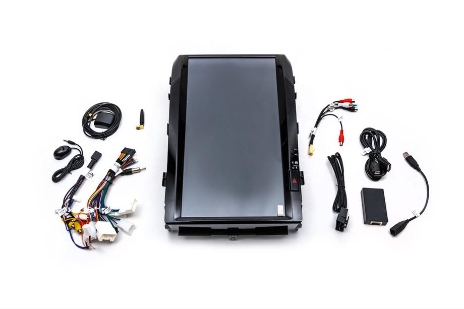 Toyota Land Cruiser 200 2007–2021 Multimedia-soitin VXR 2008-2015 (Tesla-tyylinen, 16 tuumaa) Image