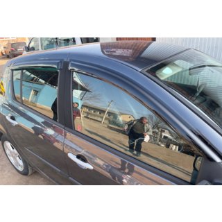 Ikkunadeflektorit (4 kpl, HIC) Renault Clio III 2005–2012 kuva 2