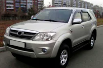 Toyota Fortuner 2006–2015 Ikkunadeflektorit (4 kpl, HIC) kuva 1