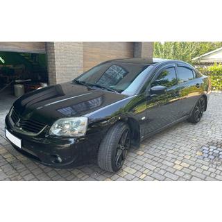Ikkunadeflektorit (4 kpl, HIC) Mitsubishi Galant 2003–2012 kuva 1
