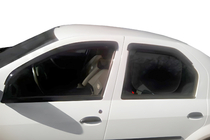 Dacia Logan I 2005–2008 Ikkunadeflektorit (4 kpl, HIC) kuva 1