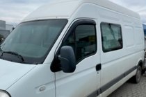 Nissan Interstar 2002–2010 Sivulasin tuuliohjaimet (2 kpl, HIC) kuva 3