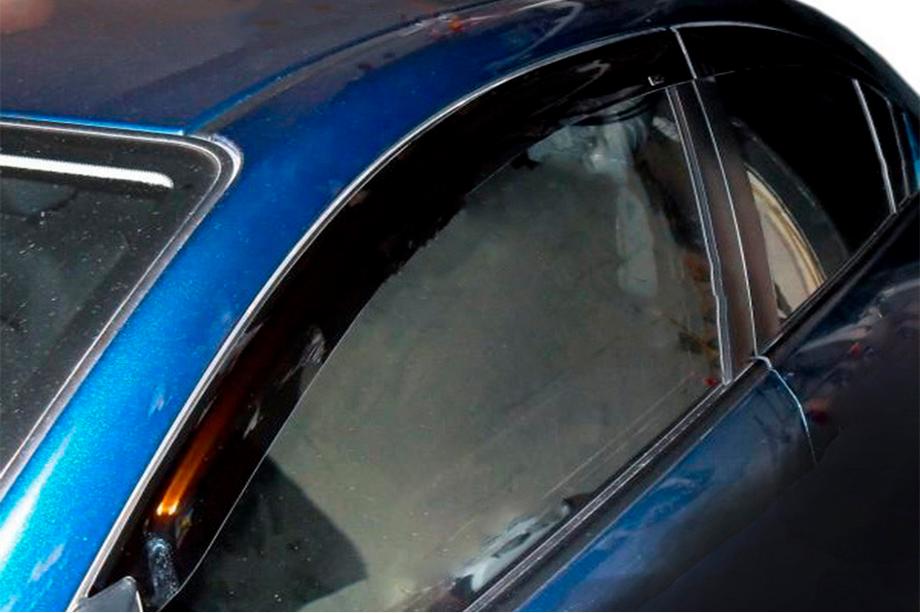 Mazda 323 1977–2003 Ikkunadeflektorit (4 kpl, HIC) Image