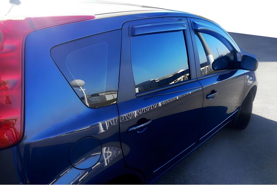 Nissan Note 2004–2012 Ikkunadeflektorit (4 kpl, HIC) Image